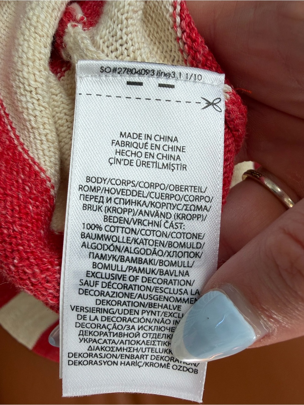 Polo Ralph Lauren Girls Size 16 American Flag Knit Sweater in Red, White & Blue - Picture 6 of 6